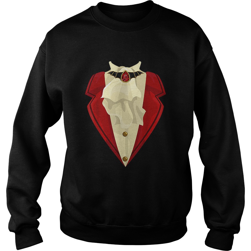 Halloween Vampire Tuxedo Costume Funny Gift Sweatshirt