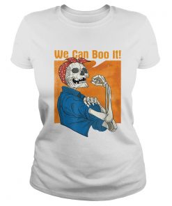 Halloween We Can Boo It Skeleton  Classic Ladies