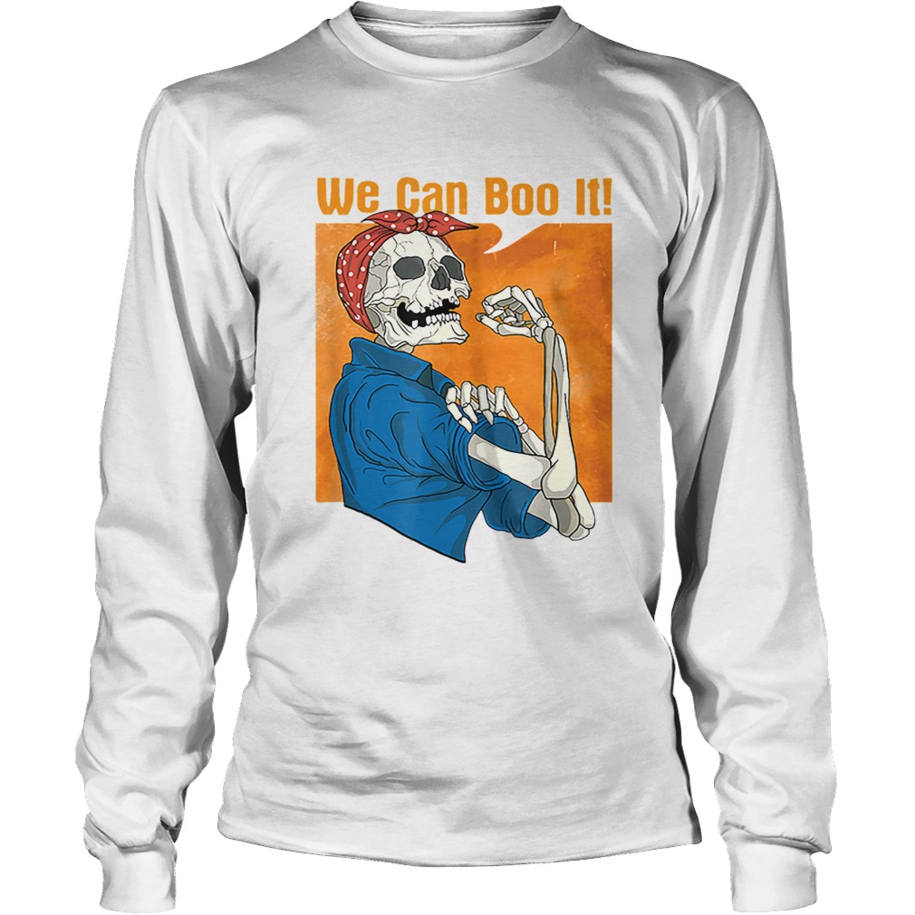 Halloween We Can Boo It Skeleton LongSleeve