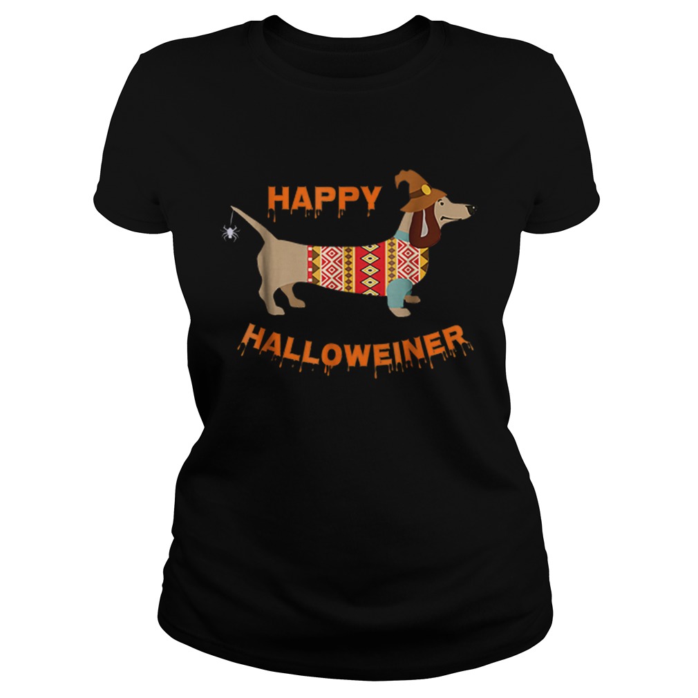 Halloween Weiner Daschund Classic Ladies