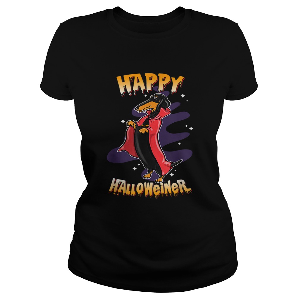 Halloween Weiner Happy Halloweiner Classic Ladies