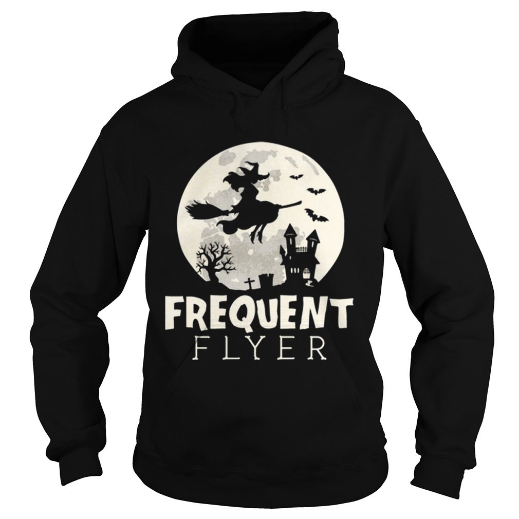 Halloween Witch Costume Frequent Flyer Hoodie