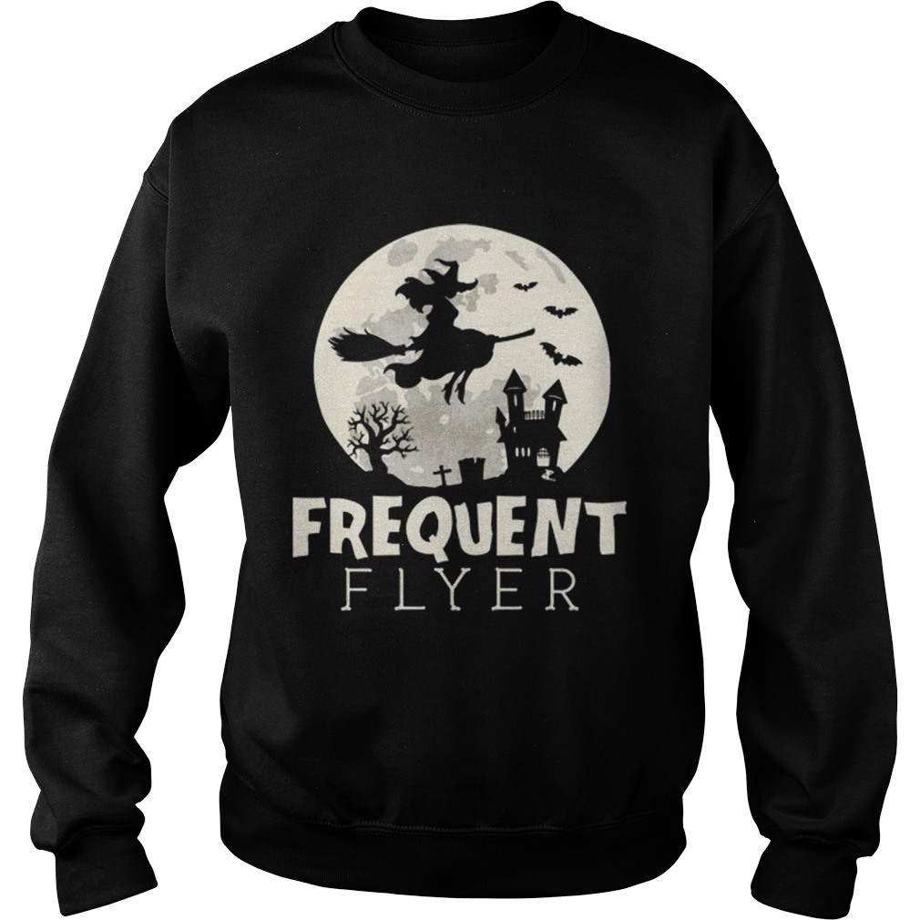 Halloween Witch Costume Frequent Flyer Sweatshirt