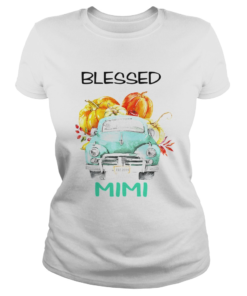 Halloween Women Mom Blessed Mimi Est 2019 TShirt Classic Ladies