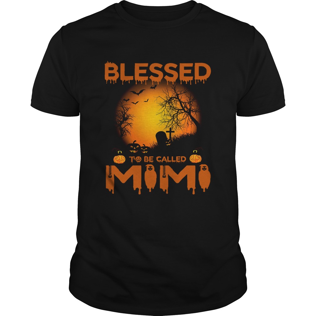 Halloween Women Mom Blessed To Be Called Mimi TShirt