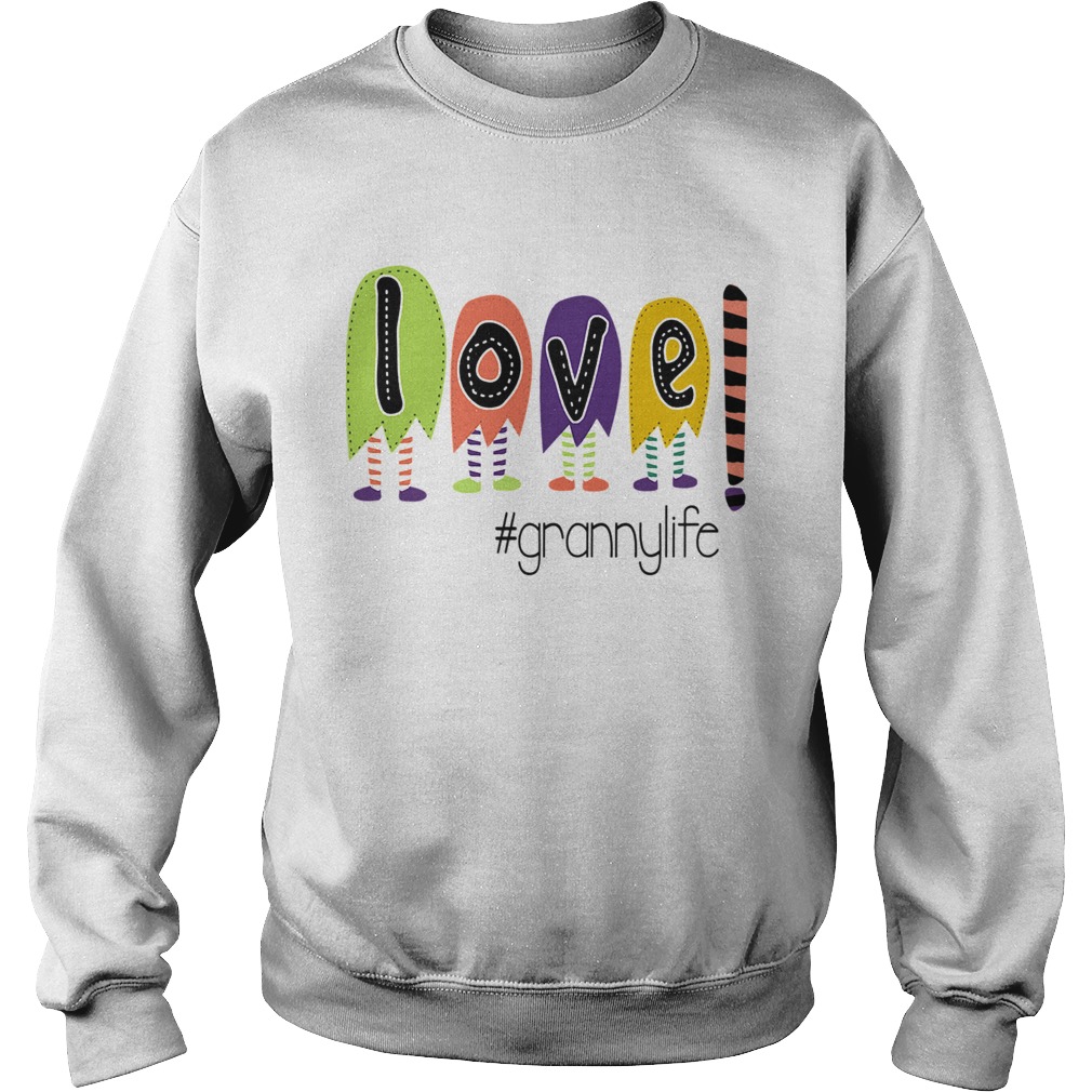 Halloween Women Mom Live Grannylife Granny Life TShirt Sweatshirt