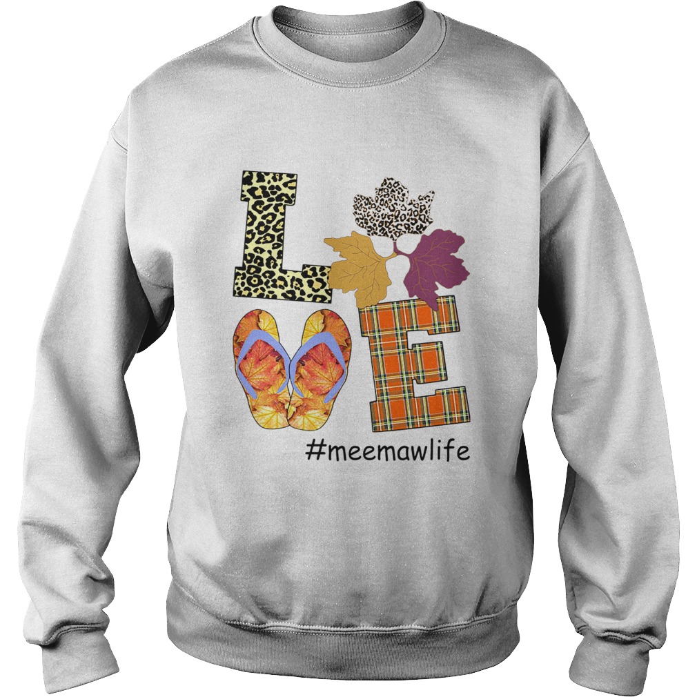 Halloween Women Mom Love Meemawlife Meemaw Life TShirt Sweatshirt