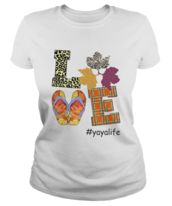 Halloween Women Mom Love YaYalife YaYa Life TShirt Classic Ladies