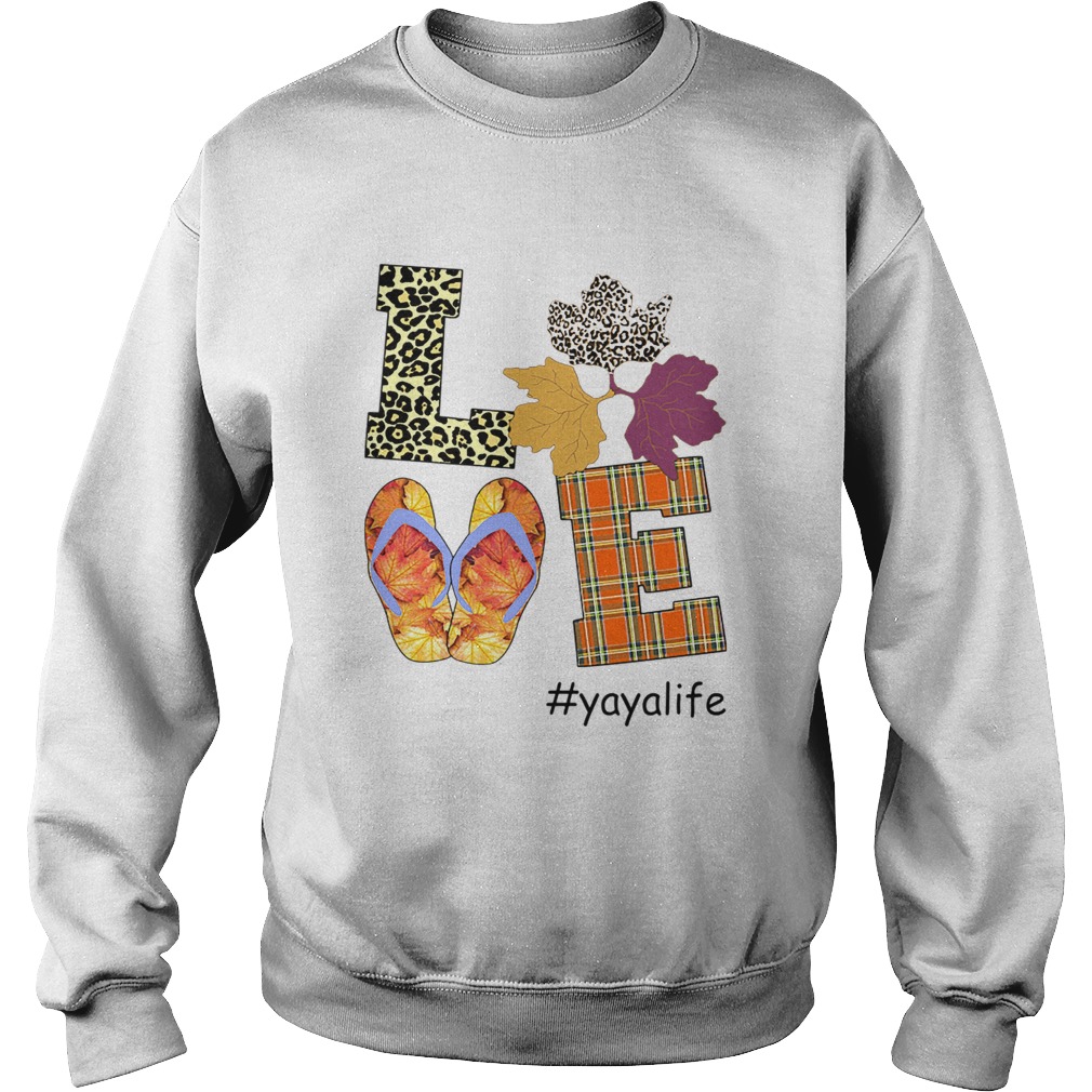 Halloween Women Mom Love YaYalife YaYa Life TShirt Sweatshirt