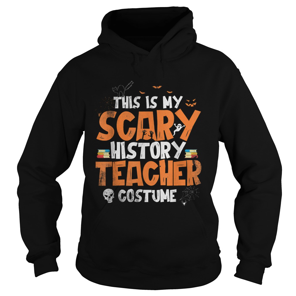 HalloweenScary Costume History Teacher Gift Hoodie