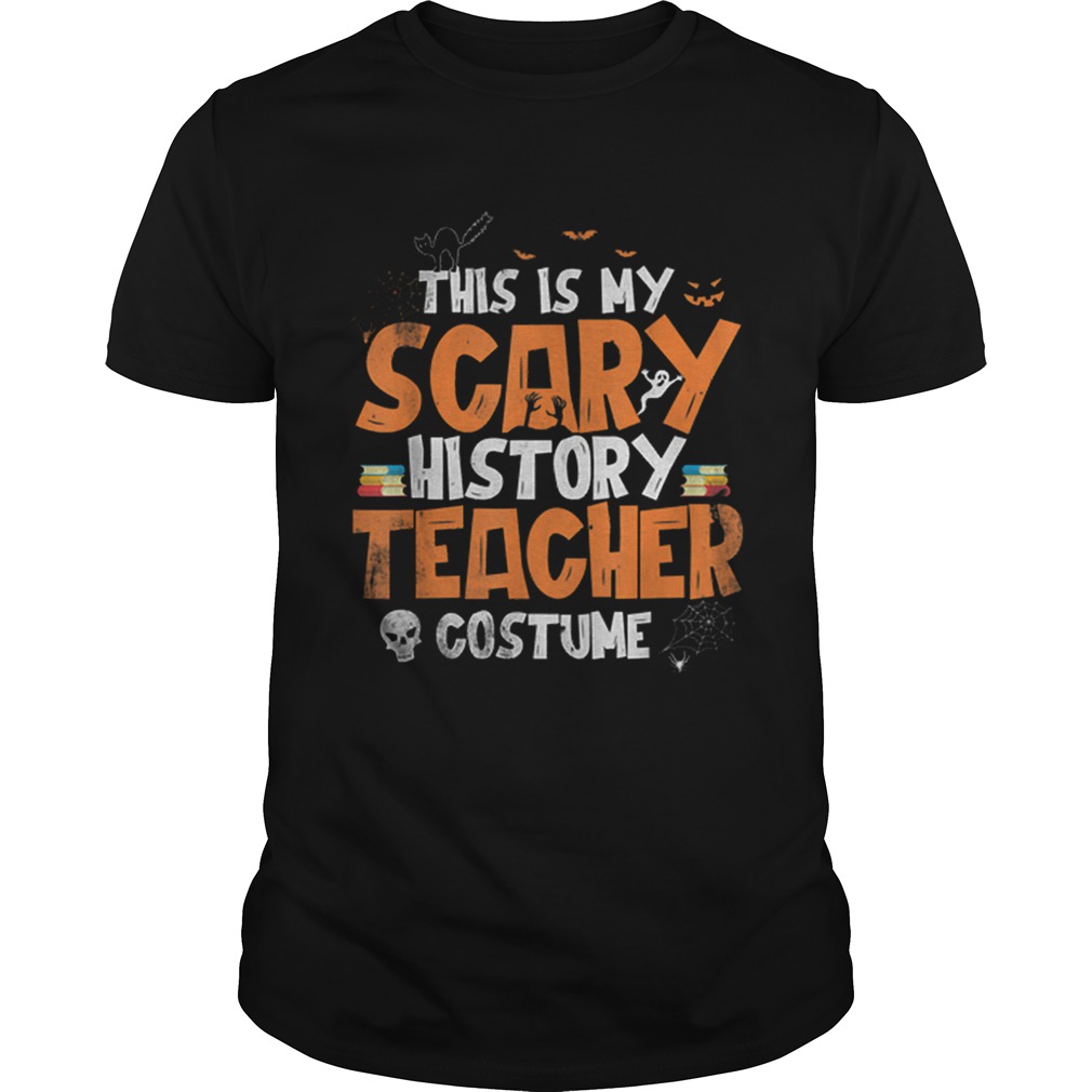 HalloweenScary Costume History Teacher Gift shirt