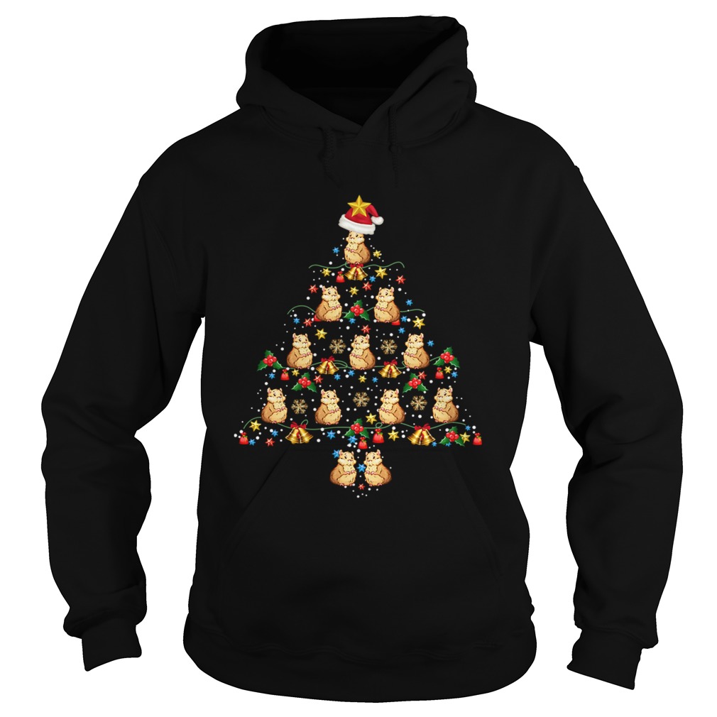 Hamsters Christmas Tree Awesome Gift TShirt Hoodie