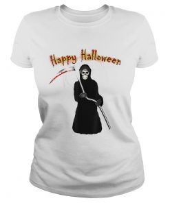 Happy Halloween Grim Reaper  Classic Ladies