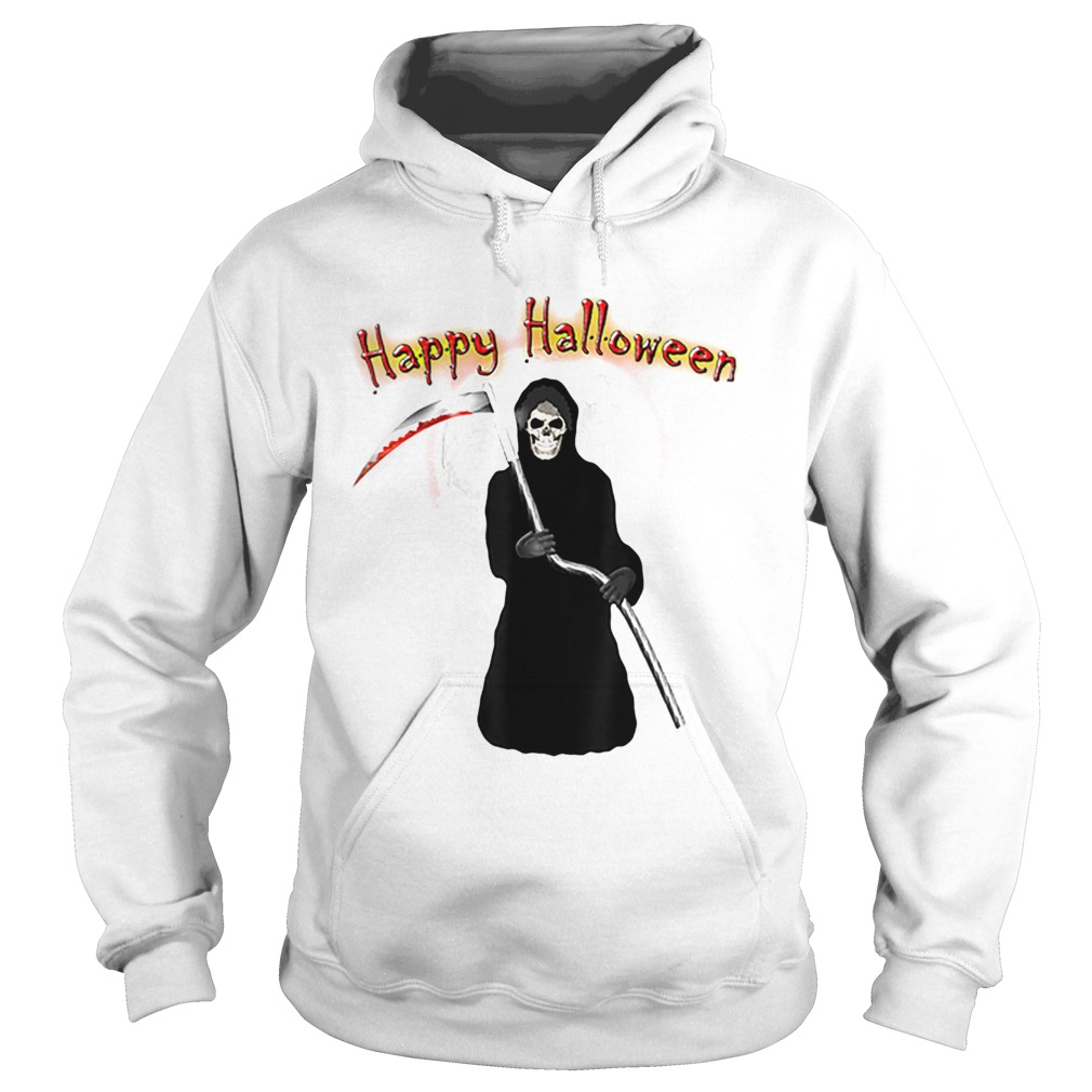 Happy Halloween Grim Reaper Hoodie