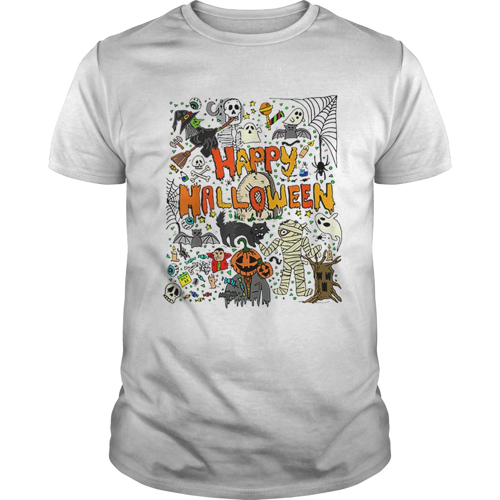 Happy Halloween Scary Retro shirt