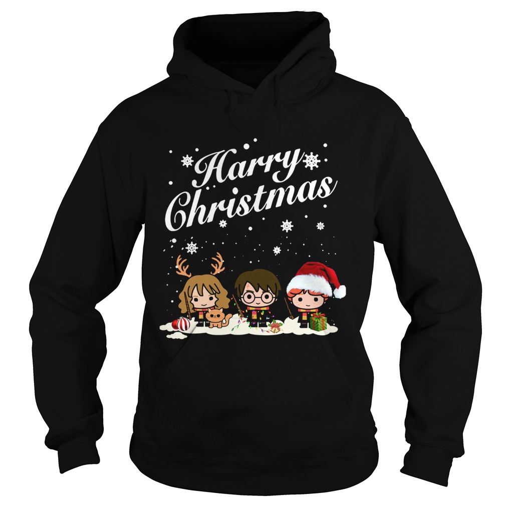 Harry Potter Hermione Granger And Ron Weasley Harry Christmas Shirt Hoodie