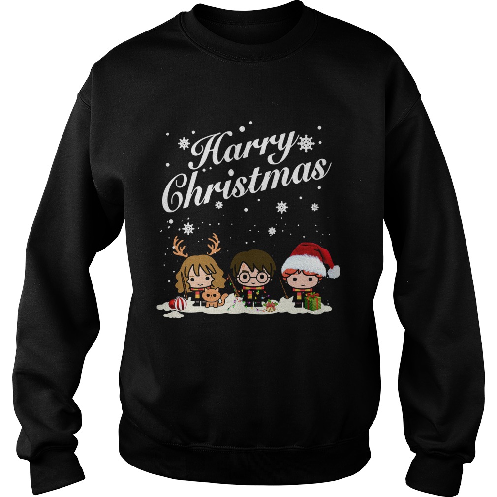 Harry Potter Hermione Granger And Ron Weasley Harry Christmas Shirt Sweatshirt