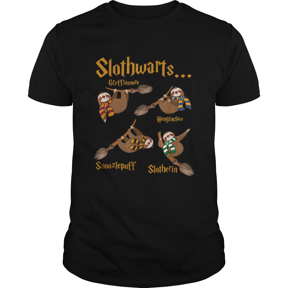 Harry Slothwarts Funny Sloth Halloween Costume shirt