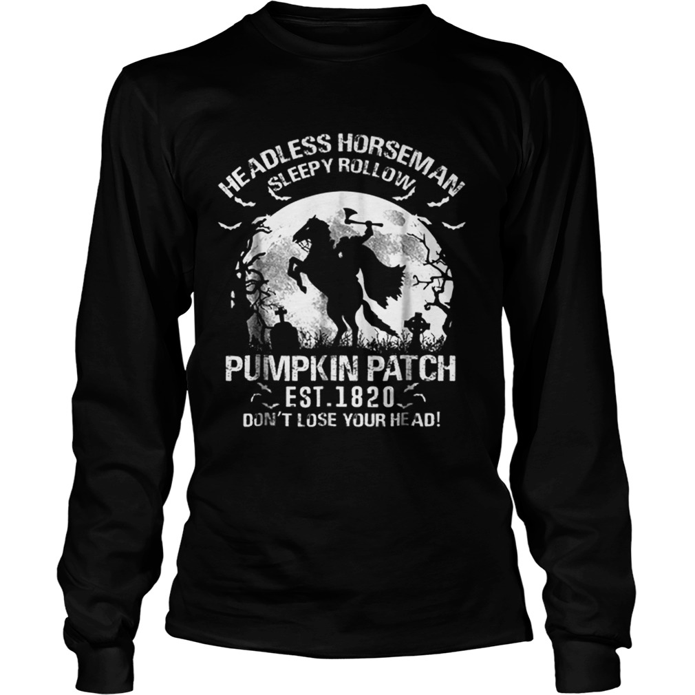 Headless Horseman Halloween Pumpkin Ale 2018 LongSleeve