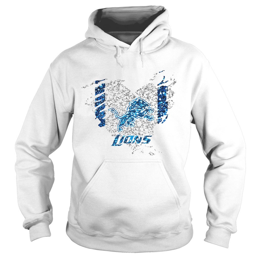 Heart Diamond Detroit Lions Shirt Hoodie