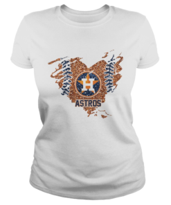 Heart Diamond Houston Astros  Classic Ladies