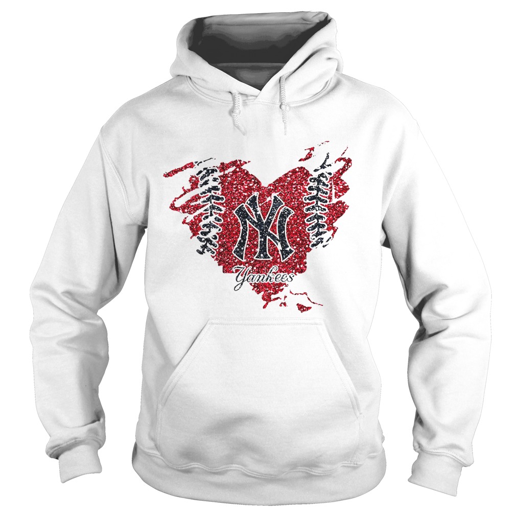 Heart Diamond New York Yankees Hoodie