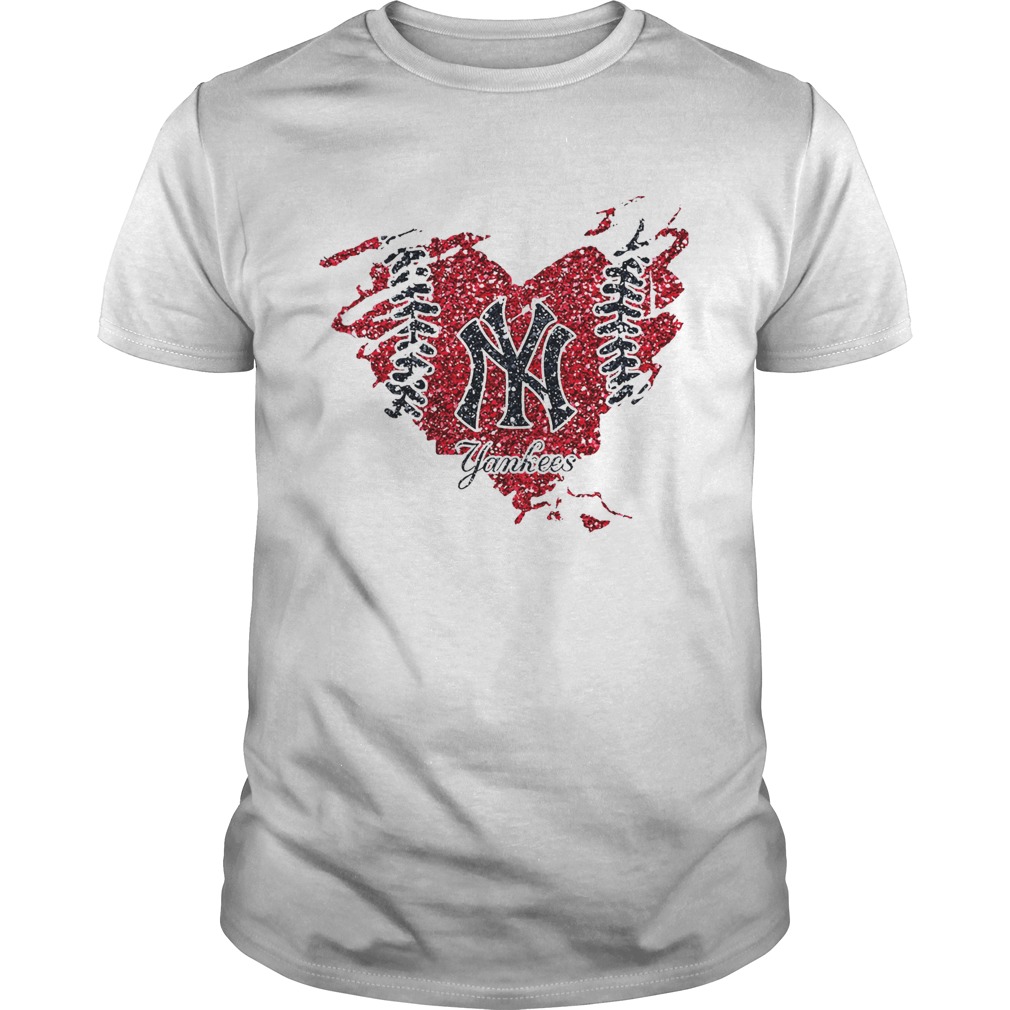 Heart Diamond New York Yankees shirt