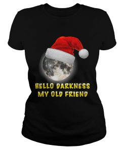 Hello Darkness my old friend Moon Christmas  Classic Ladies