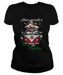 Hippie Harry Potter have yourself a merry little christmas t Classic Ladies