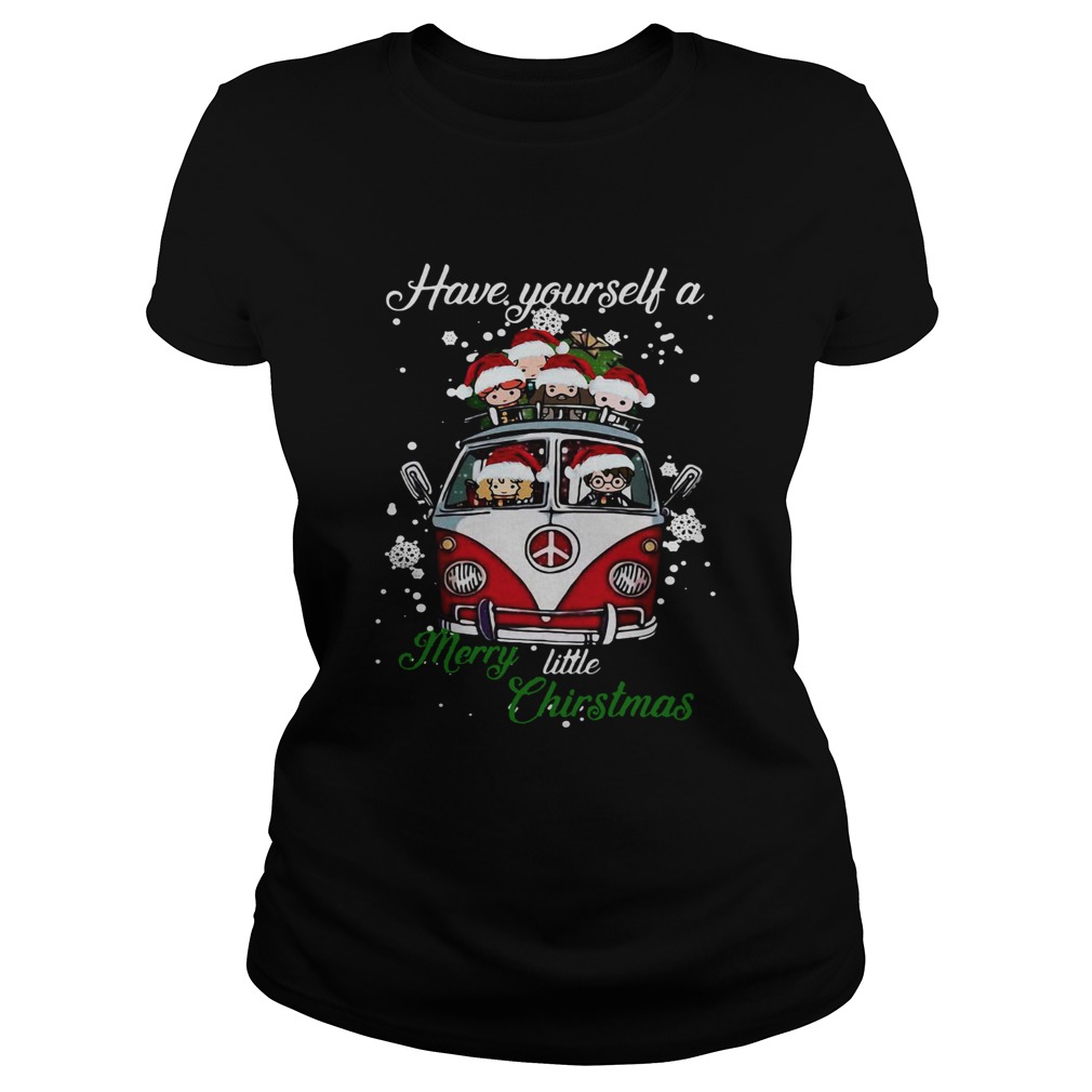 Hippie Harry Potter have yourself a merry little christmas t Classic Ladies