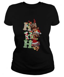 Ho Ho Ho Shih Tzu Christmas  Classic Ladies