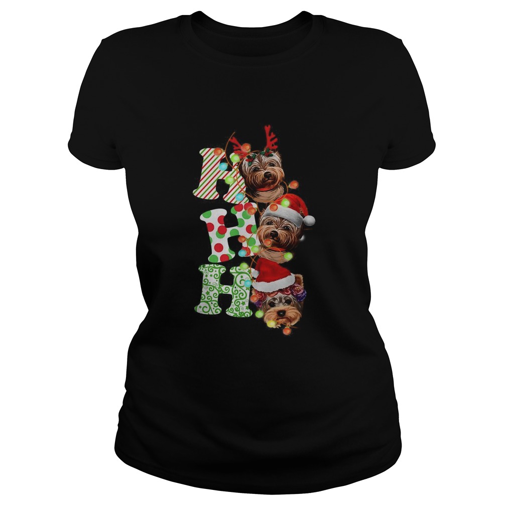 Ho Ho Ho Shih Tzu Christmas Classic Ladies