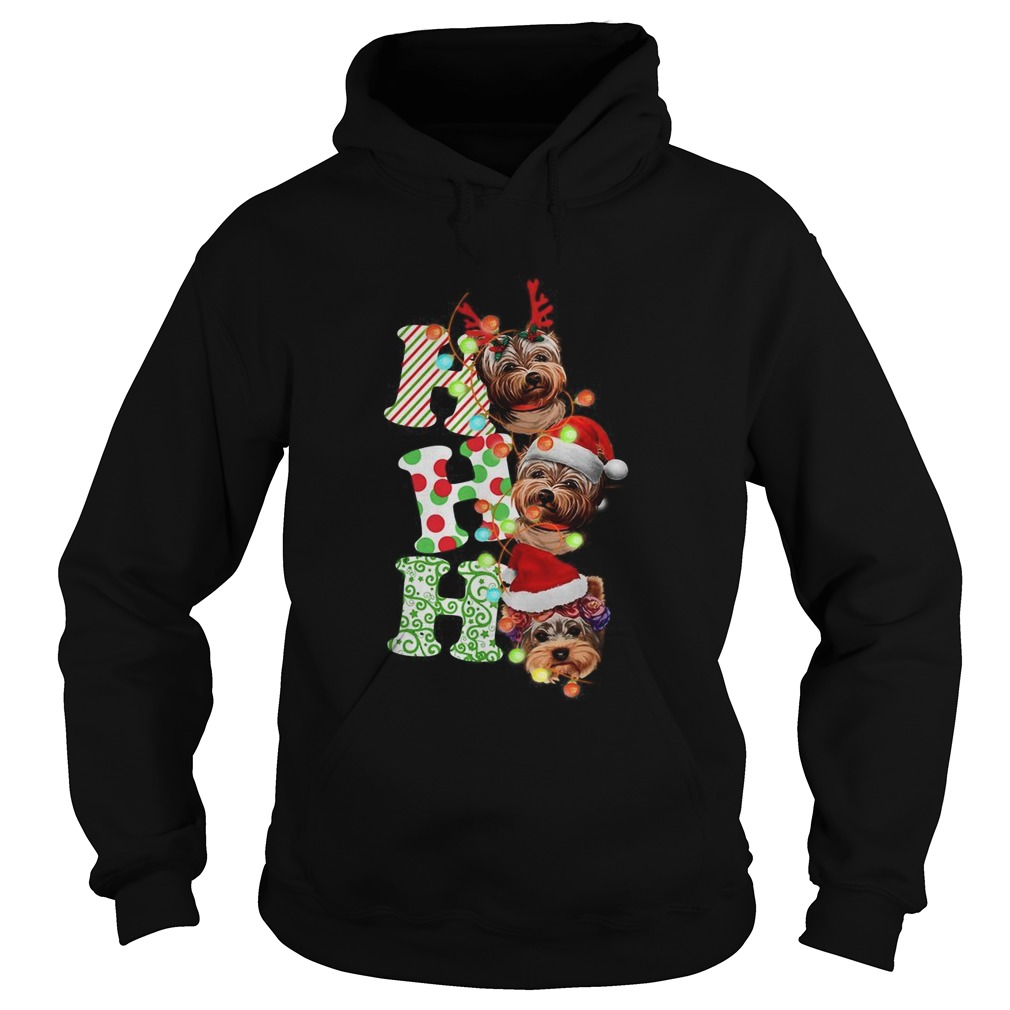 Ho Ho Ho Shih Tzu Christmas Hoodie