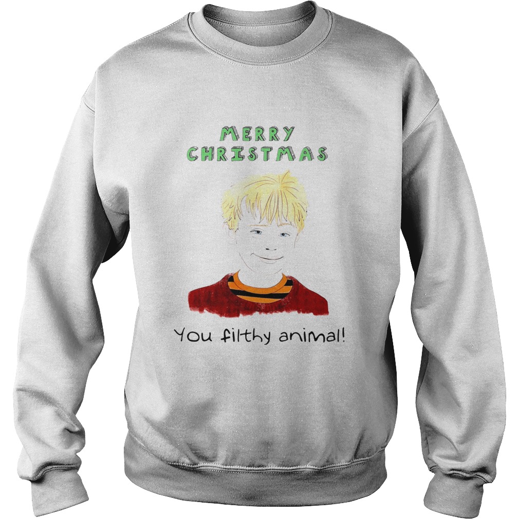 Home Alone You Filthy Animal Christmas Shirt Sweatshirt