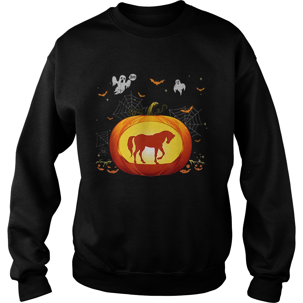 Horse Halloween Pumpkin Costume Cute Outfit Gift Sweatshirt