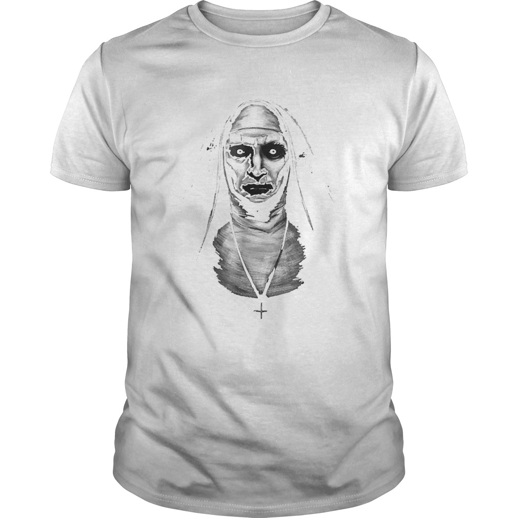 Hot evil demon nun Halloween shirt