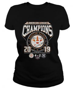 Houston Astros 4 2 New York Yankees American League Champions 2019  Classic Ladies