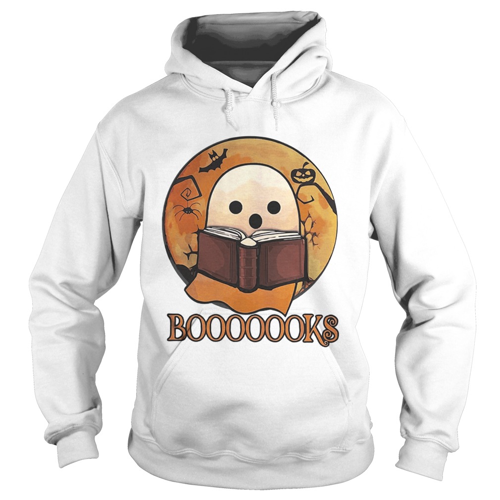 Hunters Moon ghost reading book boooooks Hoodie