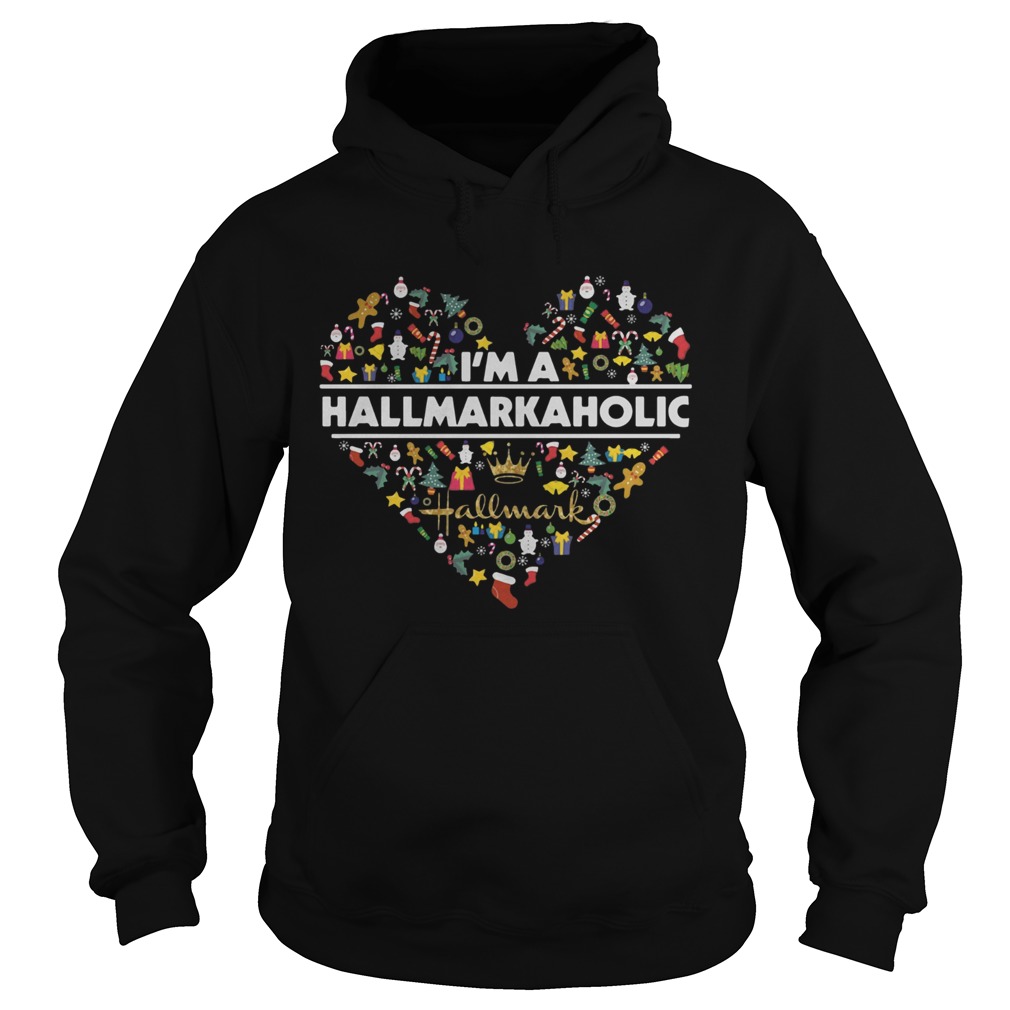 I Am A Hallmarkaholic Christmas Shirt Hoodie