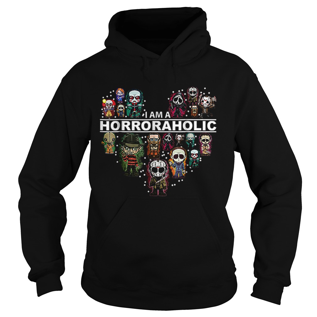 I Am A Horroraholic Halloween Day 2019 Hoodie