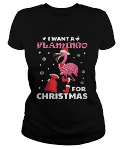 I want a flamingo for Christmas  Classic Ladies