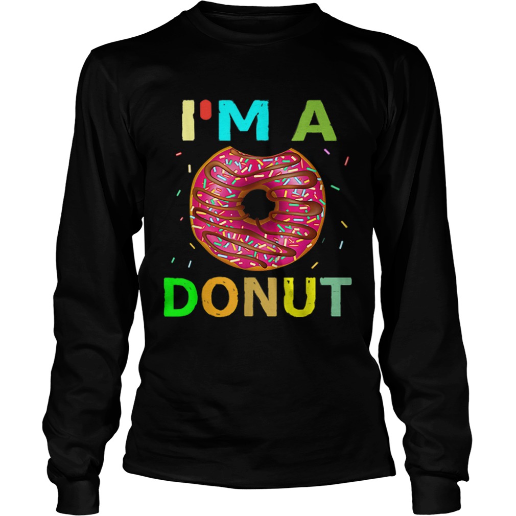 Im A Donut Halloween Costumes Gifts Men Women Kids LongSleeve