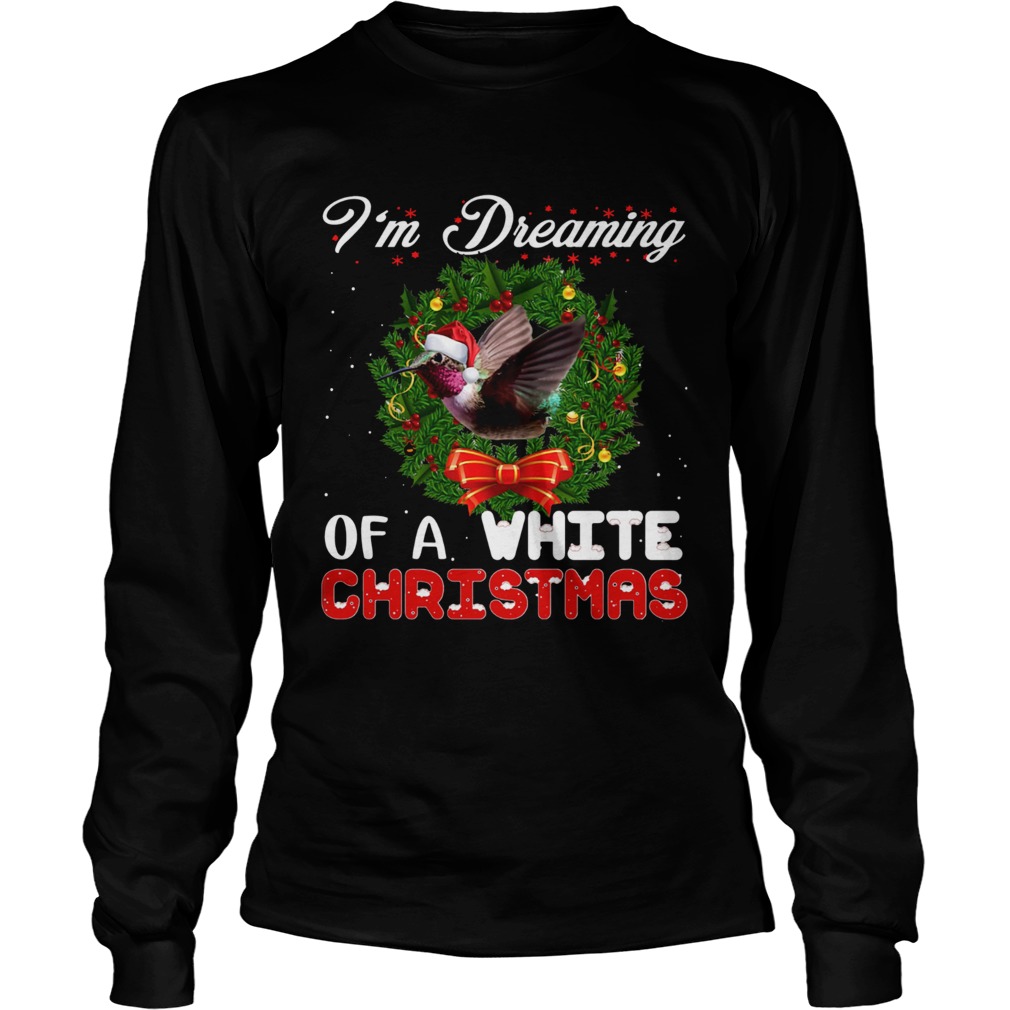 Im dreaming of a white Christmas bird LongSleeve