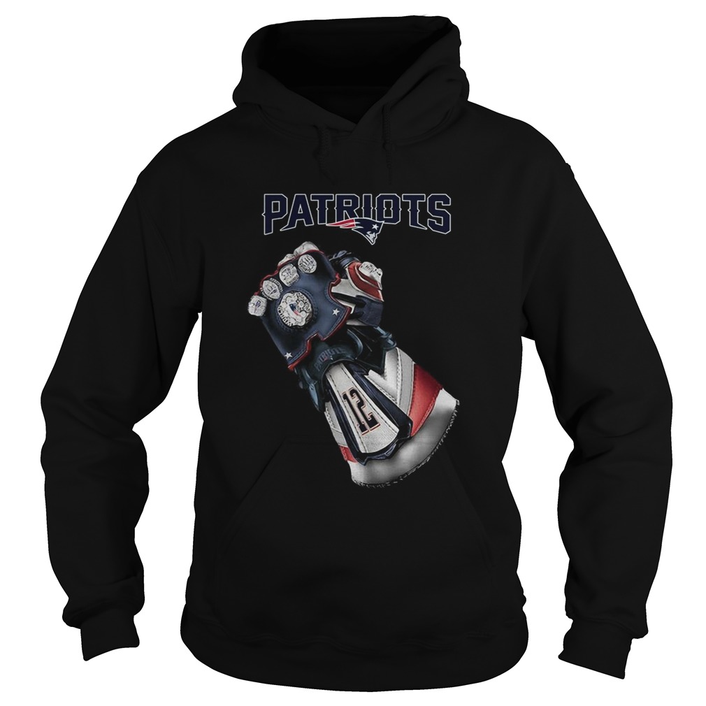 Infinity Gauntlet New England Patriots Hoodie