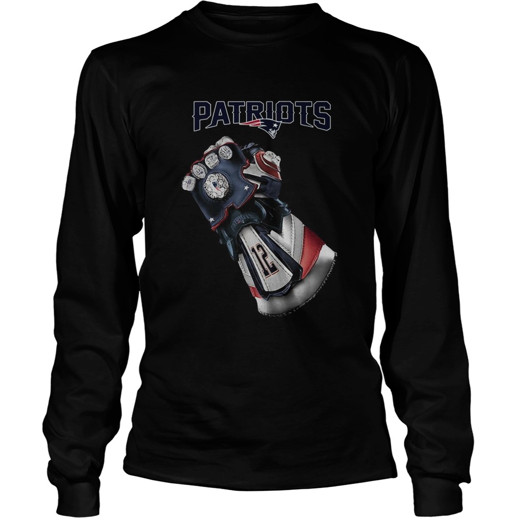 Infinity Gauntlet New England Patriots LongSleeve