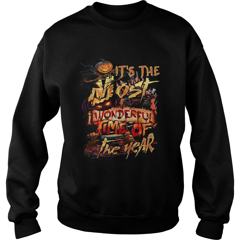 Its the most wonderful time of the year Halloween Sweatshirt