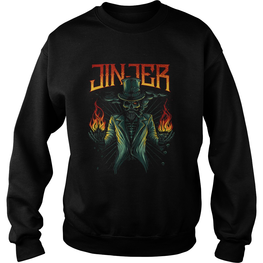 Jinjer Halloween Skull Sweatshirt