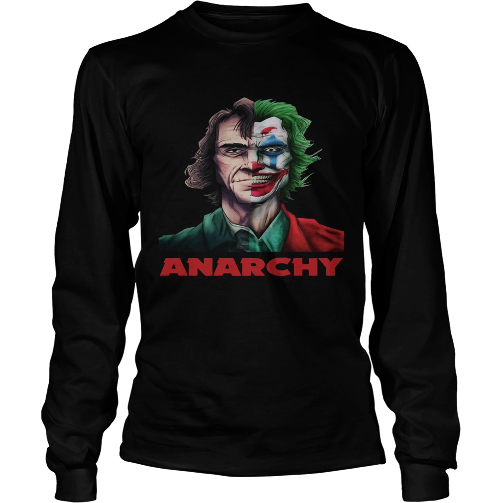 Joker Joaquin Phoenix Anarchy Shirt LongSleeve