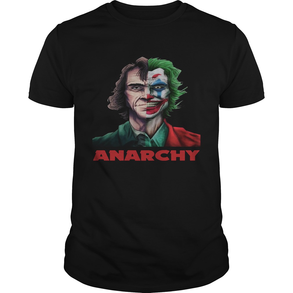 Joker Joaquin Phoenix Anarchy Shirt