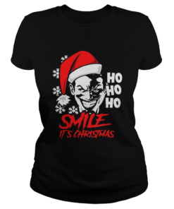 Joker Smile Its Christmas Ho Ho Ho  Classic Ladies